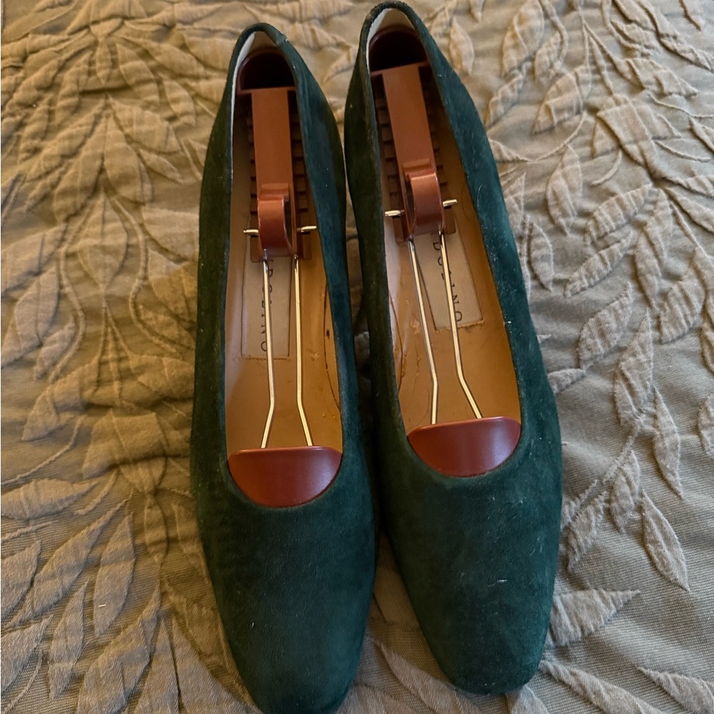 Bandolino Green and Brown Heels